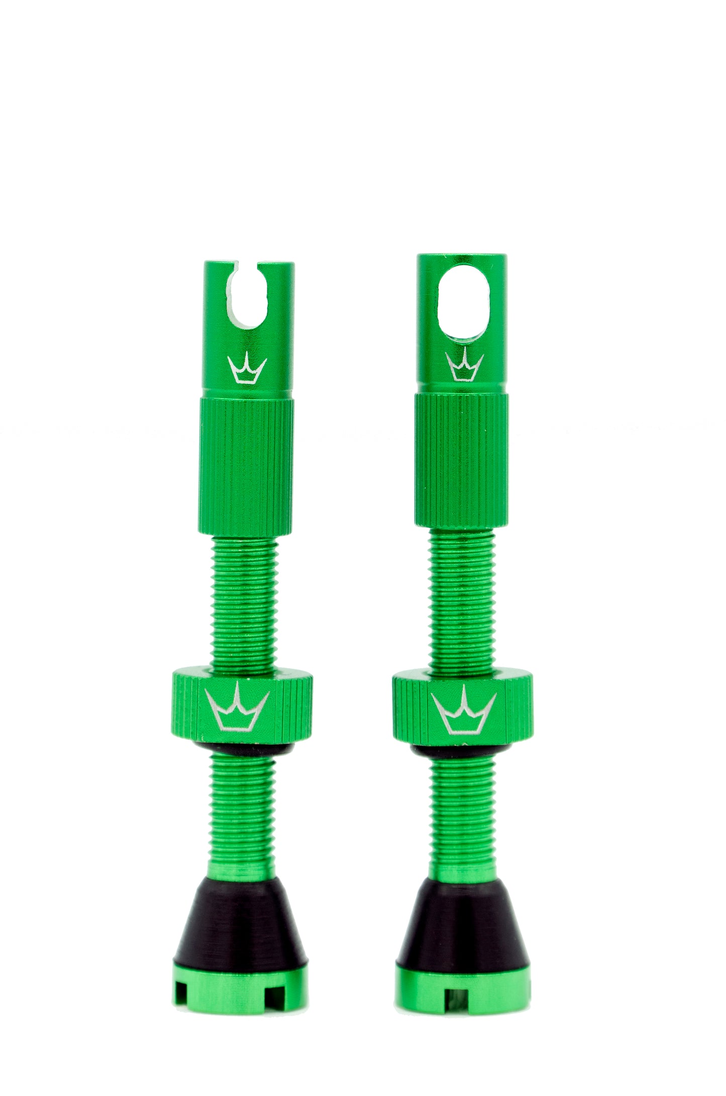 Bezdušové ventilky PEATY'S x Chris King MK2 Presta 60 mm (x2) Zelené