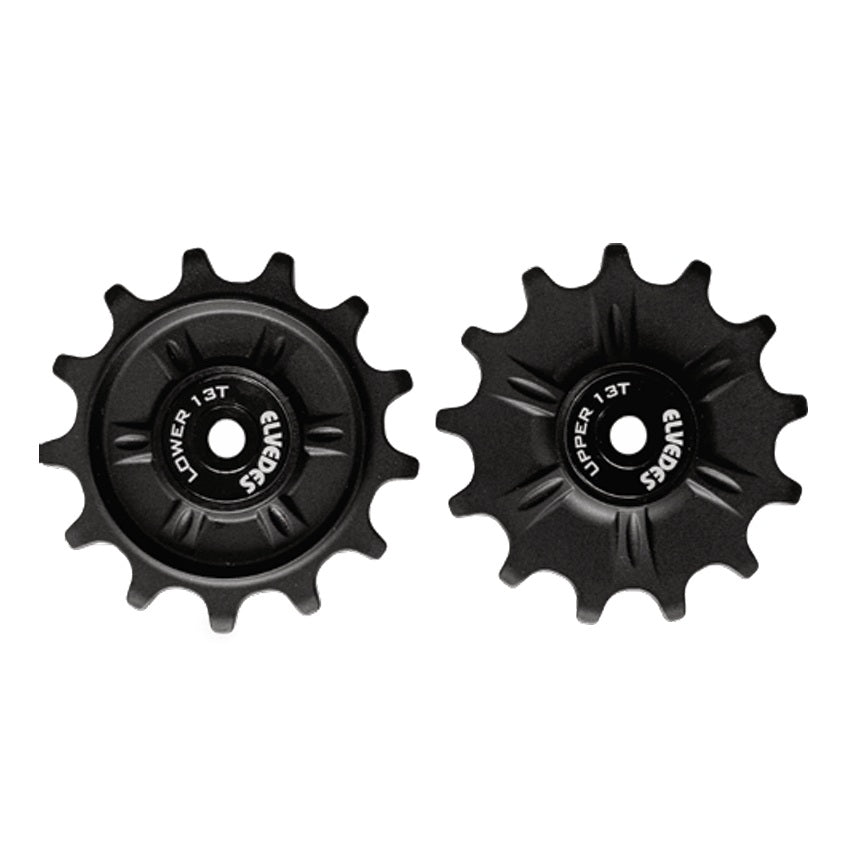 Rotelle del Deragliatore ELVEDES 12/14 Denti Sram 12V Cuscinetti Anulari NW
