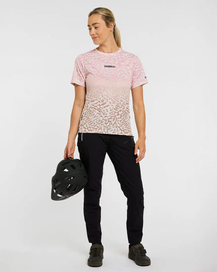 Maglia DHARCO PRISCILLA Maniche Corte Donna Beige/Rosa
