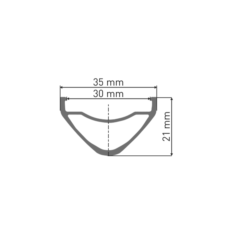 Jante DT SWISS FR 541 27.5'' 30 mm Argent