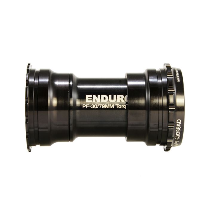 Kranklager ENDURO BEARINGS TORQTITE BBright Aksel 30mm Rustfrit Stål Sort