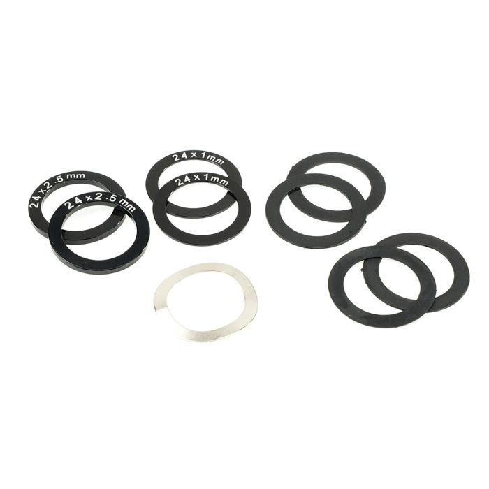 ENDURO BEARINGS Bottom Bracket Spacer Kit - Outboard - 24x37 mm