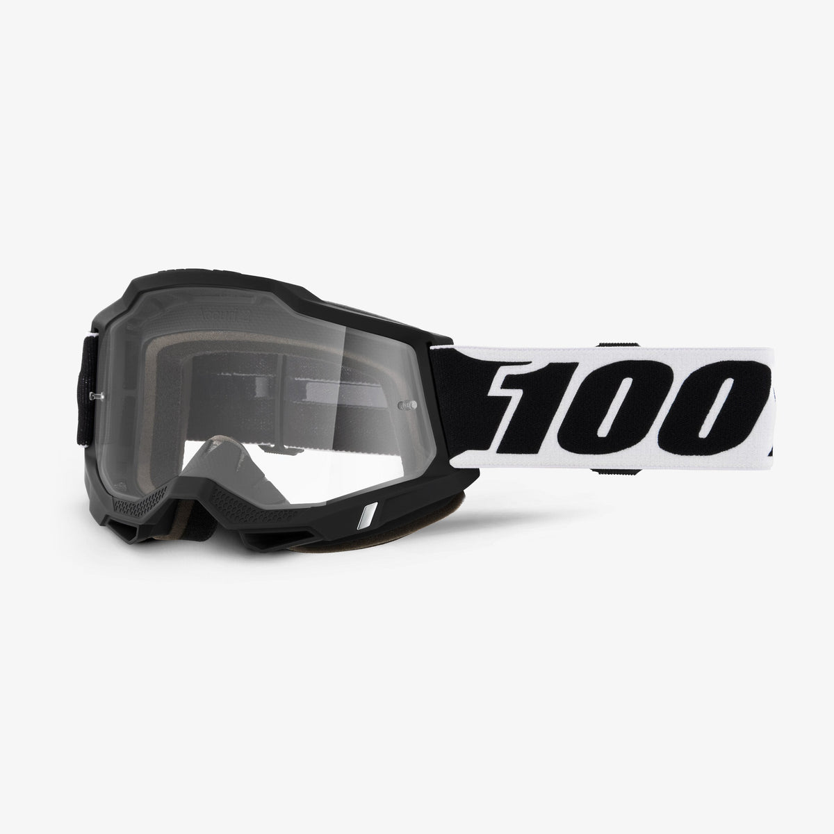 100% ACCURI 2 Crossbrille Schwarz mit goldfarben verspiegelter Scheibe – Ansicht 2