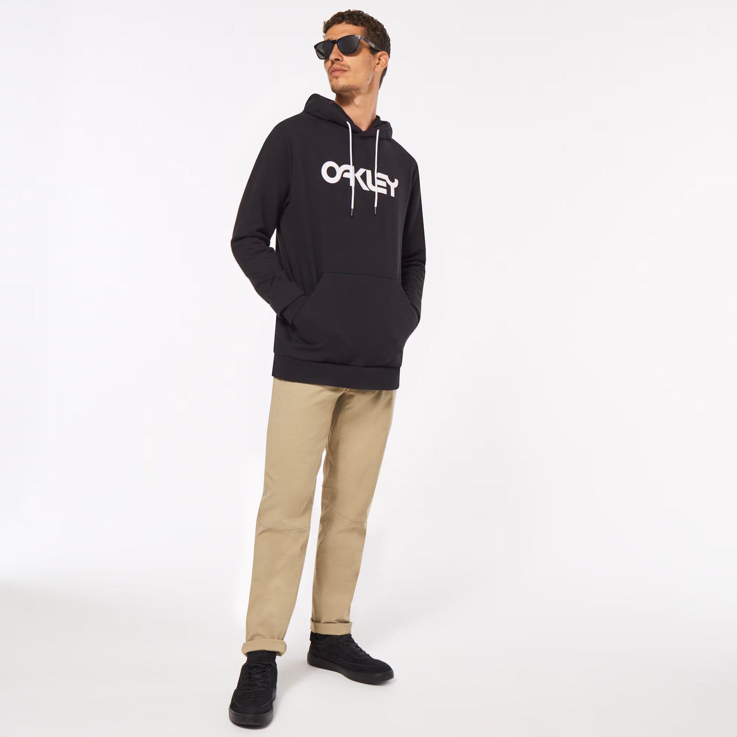 Sweat à Capuche OAKLEY B1B PO 2.0 Noir/Blanc