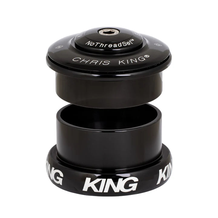 Semi-integrierter / Externer Steuersatz CHRIS KING INSET i5 1"1/8-1.5" ZS49/EC49 Schwarz