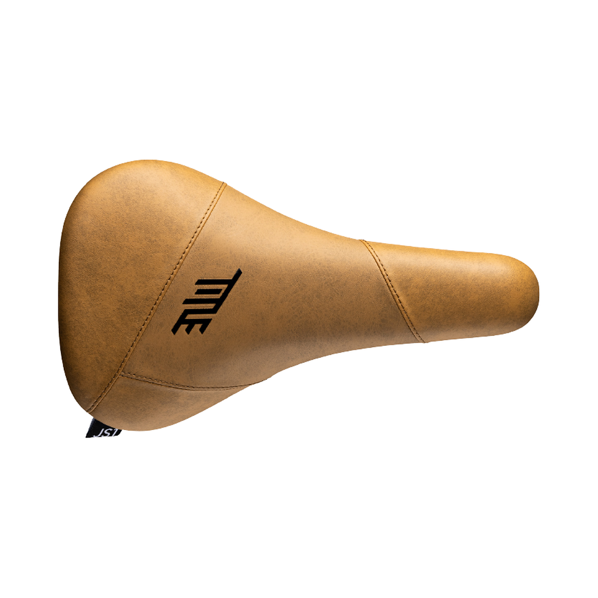 Title JS1 light brown saddle, top view