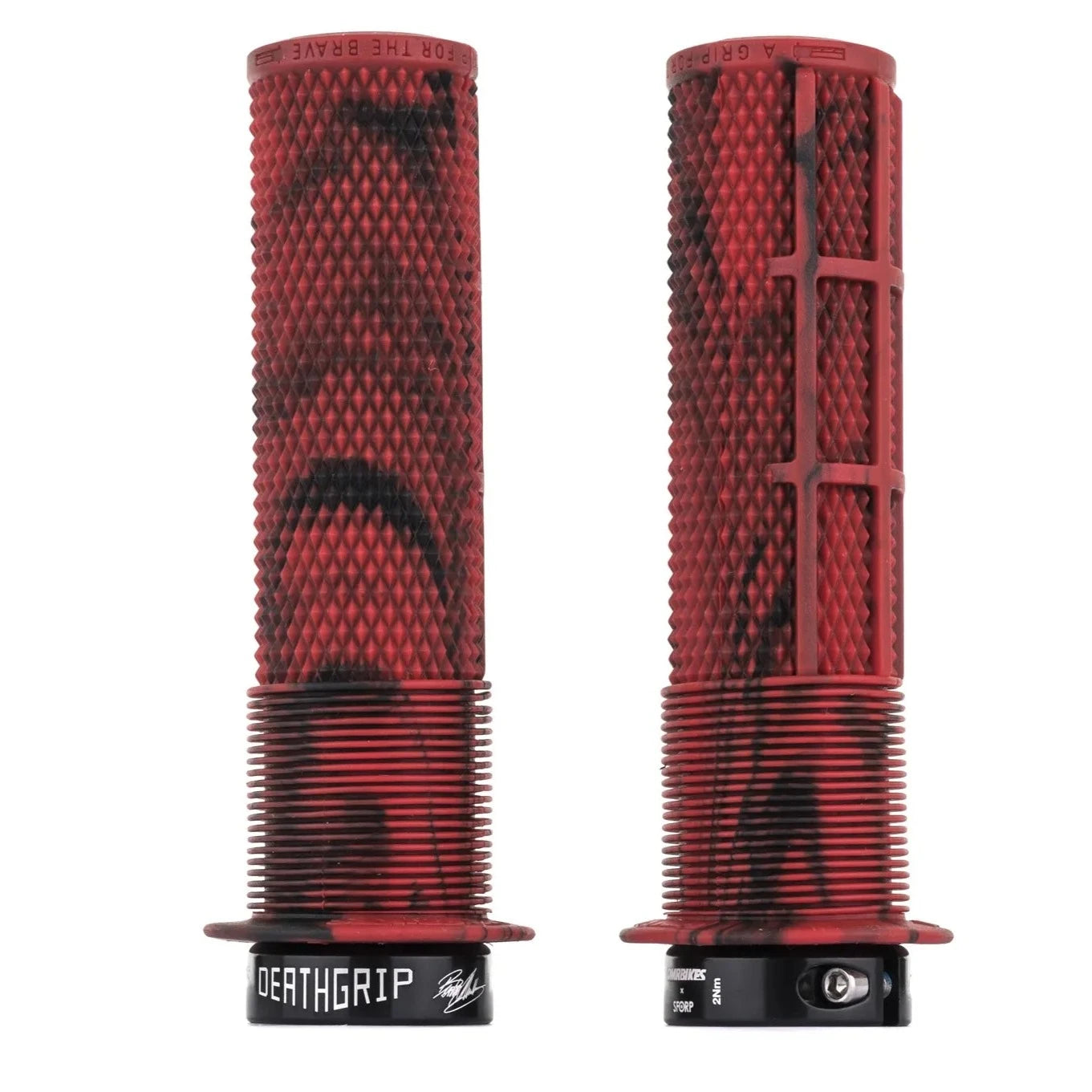 Grips DMR DEATHGRIP Flange Large Lock-on Rood/Camo