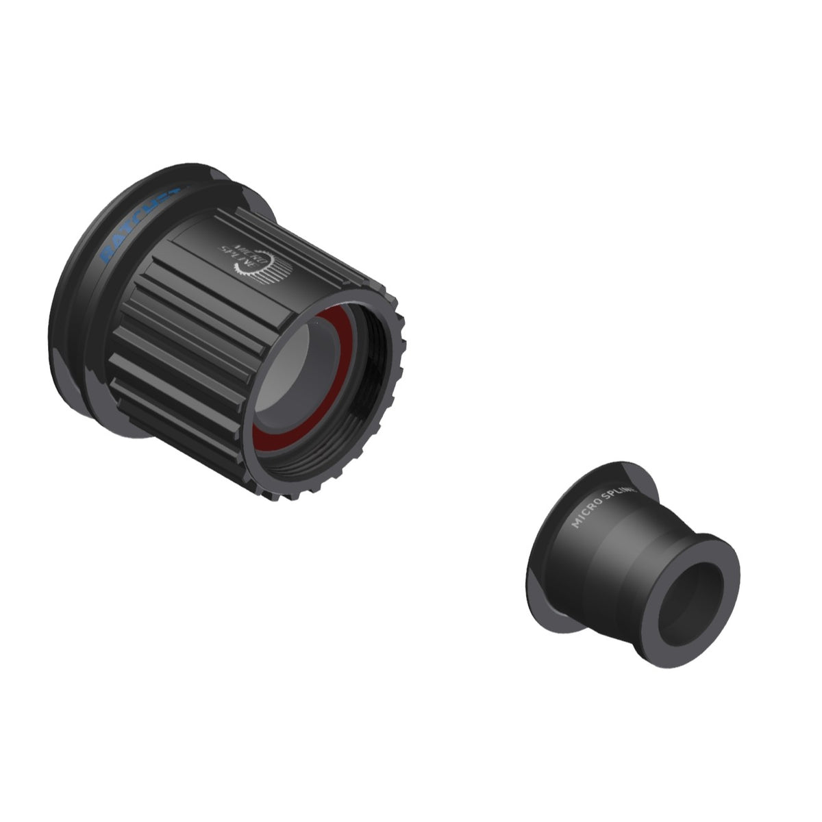 DT Swiss Ratchet EXP Hybrid MTB Shimano Micro Spline Freehub Body, 12x142/148 mm Axle, Steel