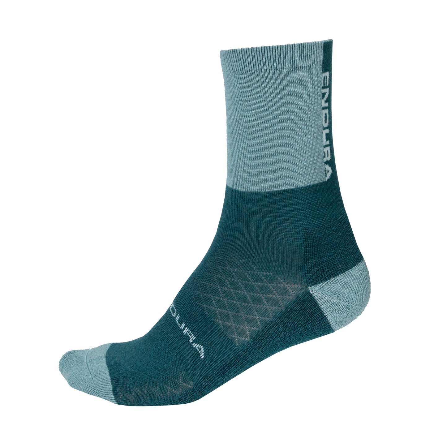 ENDURA BAABAA MERINO WINTER-sokker Dame Blå/Grå