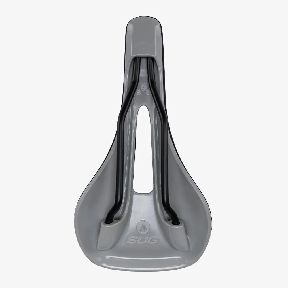 Sillín SDG BEL-AIR V3 OVERLAND con raíles Lux-Alloy gris