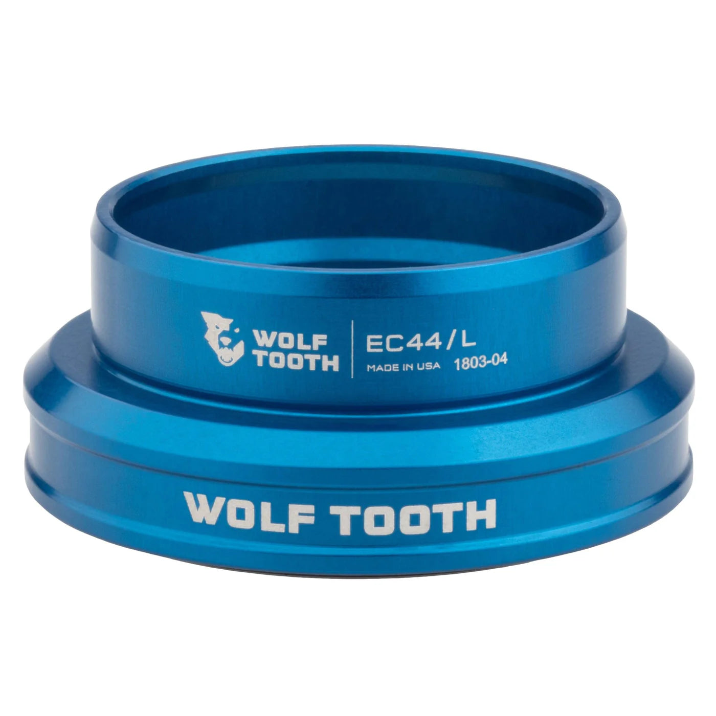 Cuvette Basse pour Jeu de Direction Externe WOLF TOOTH PERFORMANCE 1.5" EC44 Bleu