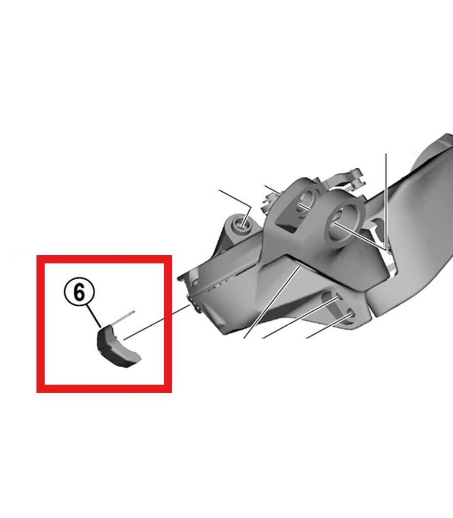 Ladeportsdæksel SHIMANO RD-R8150/7150/RX825