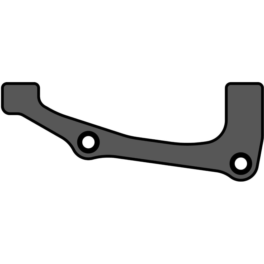 Bremssatteladapter HAYES Hinten PM/IS für Scheibe 180 mm # 98-18642