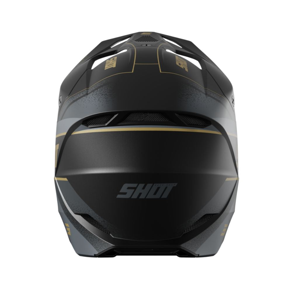 BMX-hjelm SHOT FURIOUS Dust Gold Mat