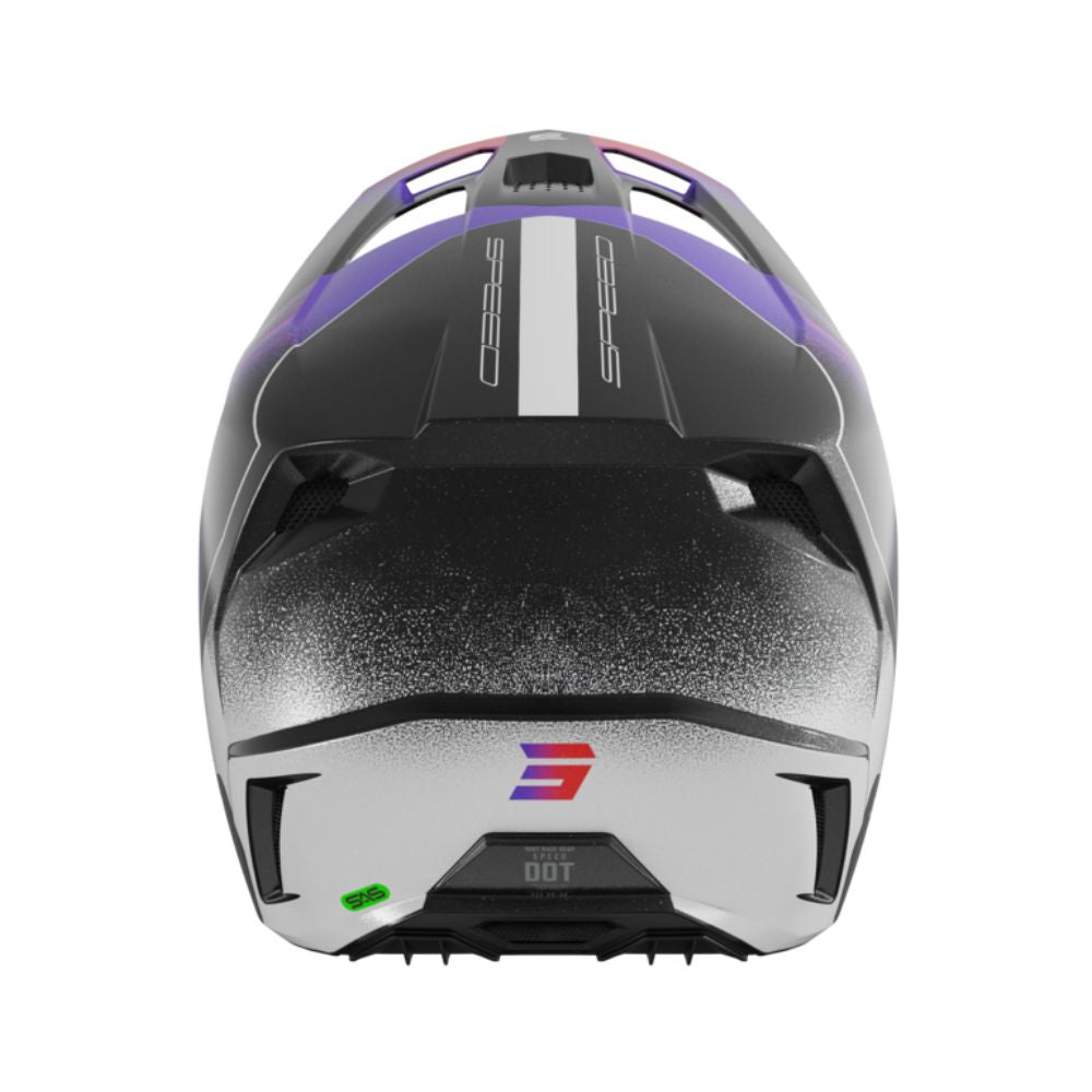 BMX-hjelm SHOT SPEED Junior Olymp Purple Pearly