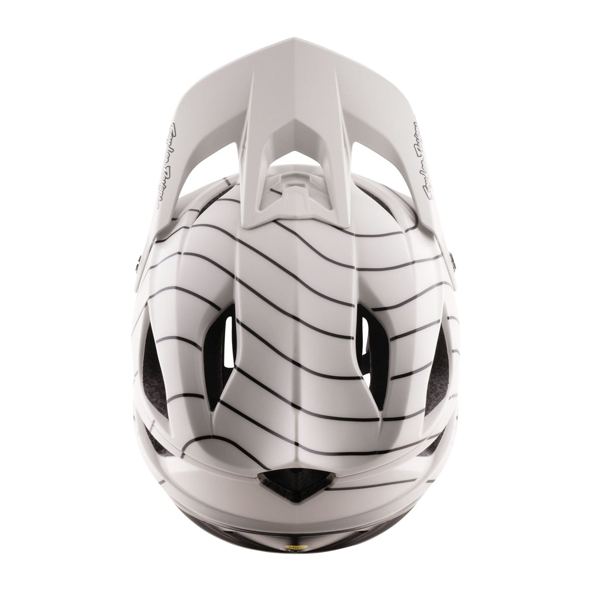 Capacete de BTT TROY LEE DESIGNS STAGE STUNT AIRWAVES PUMICE MIPS branco/preto — vista adicional 6