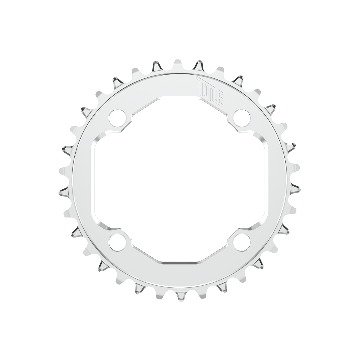 TITLE CR1-E 12V Shimano 104 BCD Klinge Krom