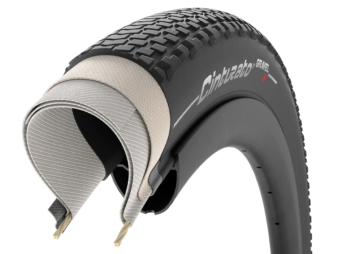 Dæk PIRELLI CINTURATO GRAVEL H 700x50c Tubeless Ready Classci Beige