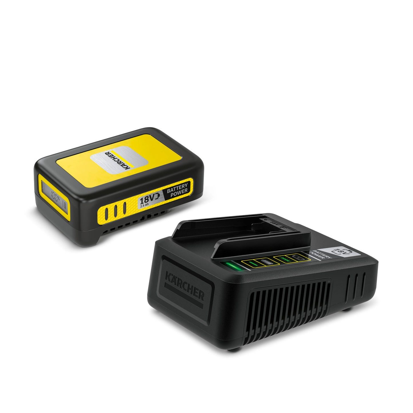 Kit Batterie KÄRCHER Battery Power 18 V / 2,5 Ah + Chargeur rapide