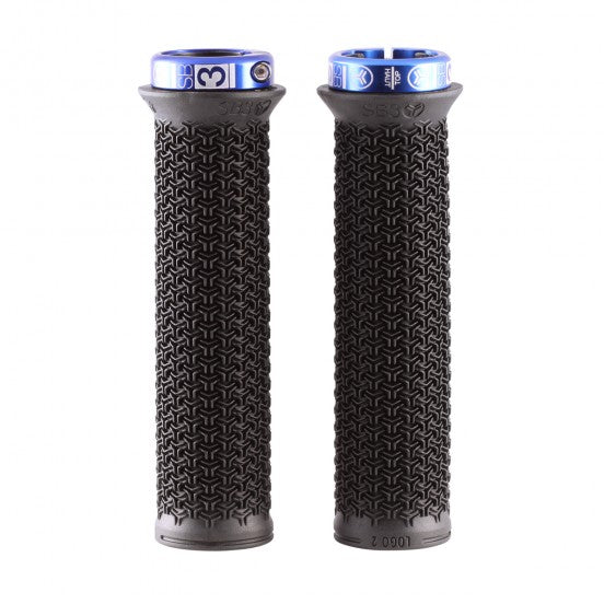 Grips SB3 LOGO 2 Lock-On 136 mm Černá/Modrá