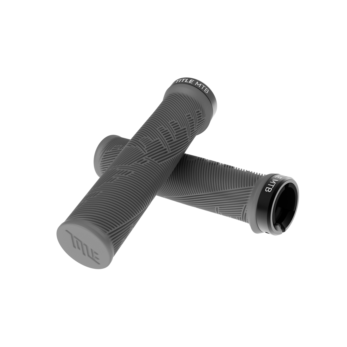 Grips Title MTB FORM Lock-On Grigio - vista dettagliata