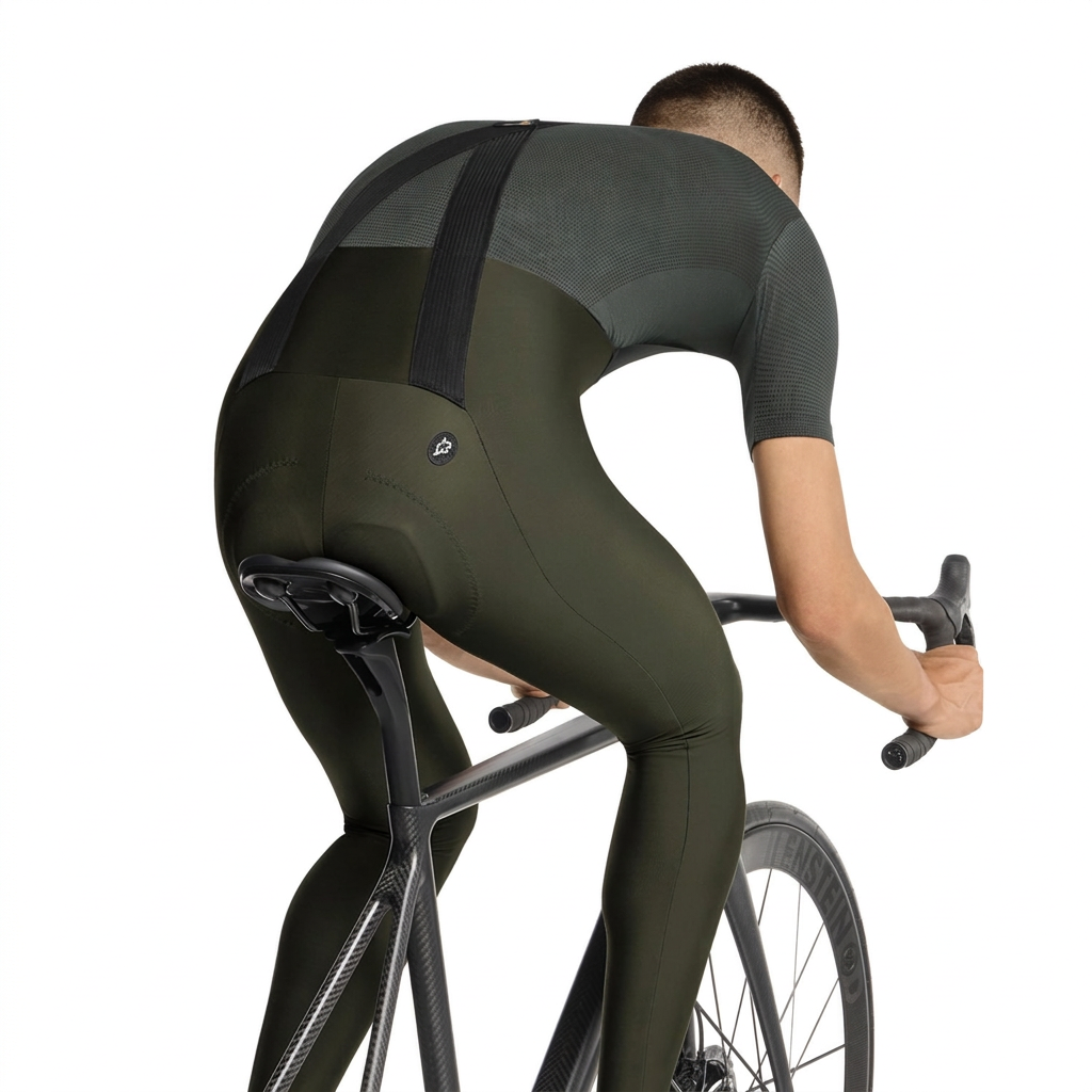 Pikad Traksidega Rattapüksid ASSOS MILLE GT SPRING FALL S11 Deep Green