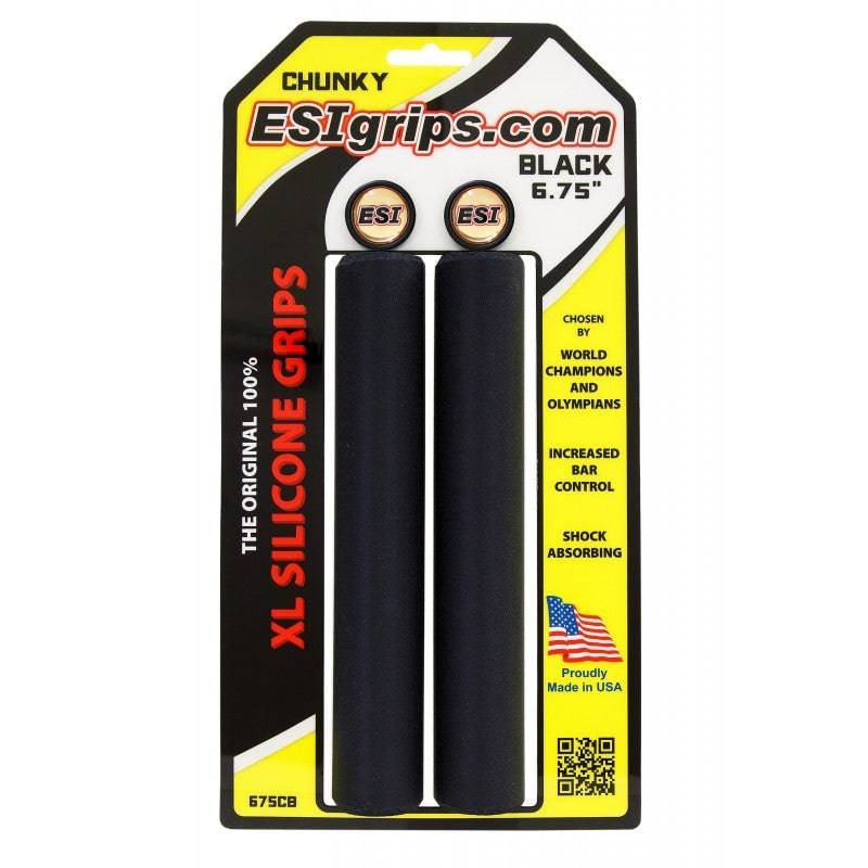 Manopole ESI CHUNKY XL 171 mm Nero