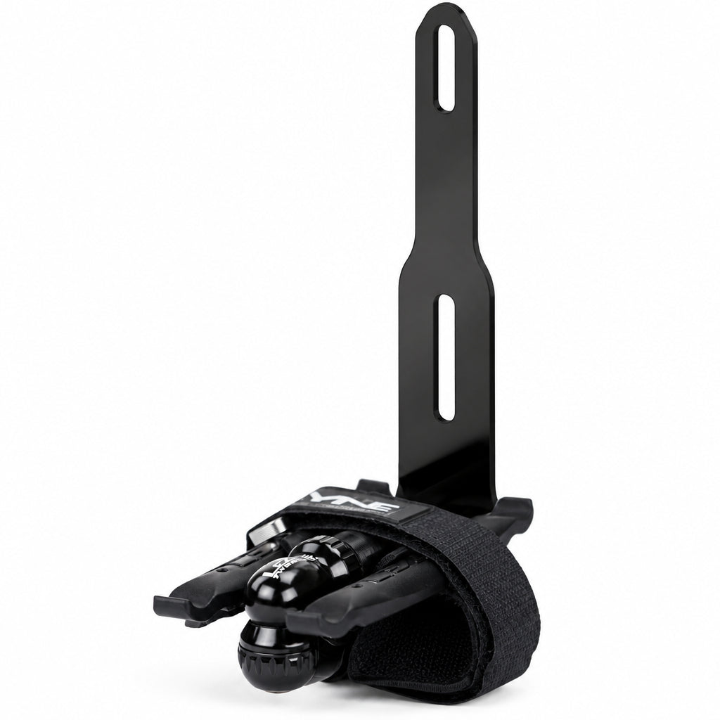 LEZYNE FLOW STORAGE ADAPTER -pullotelineen ja työkalujen pidike, musta