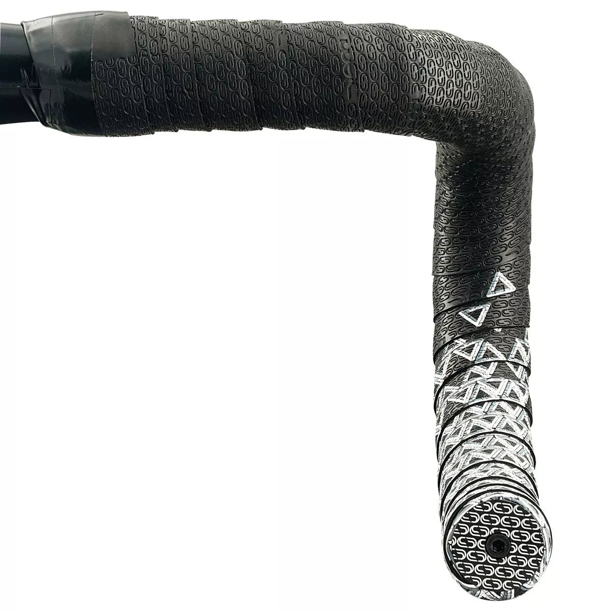 Ruban de cintre DEDA LOOP + END-PLUG Noir/Argent
