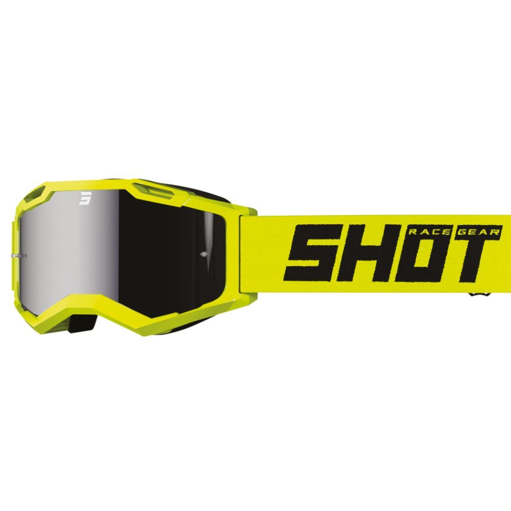Shot Assault 2.0 Solid maske iridium neongul blank