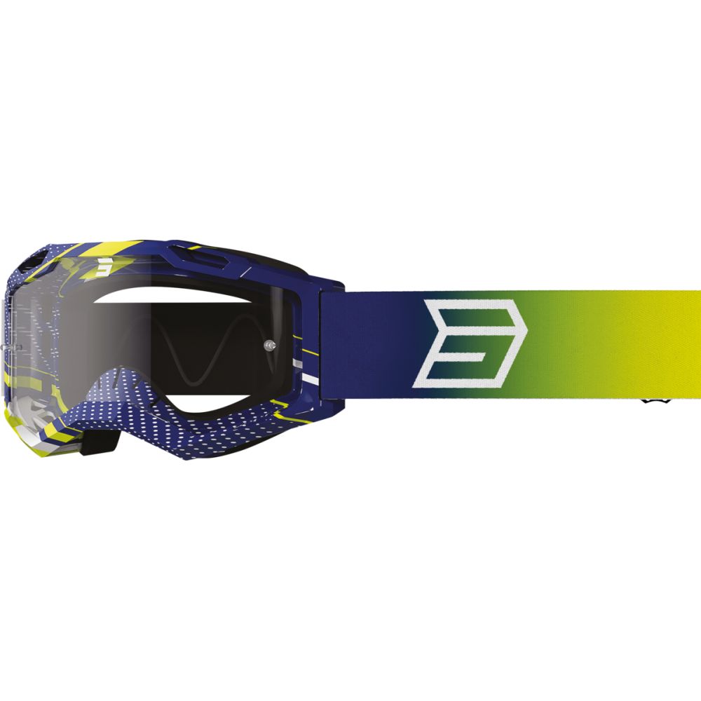 Maschera Shot Rocket Kid 2.0 Drop Navy lucida
