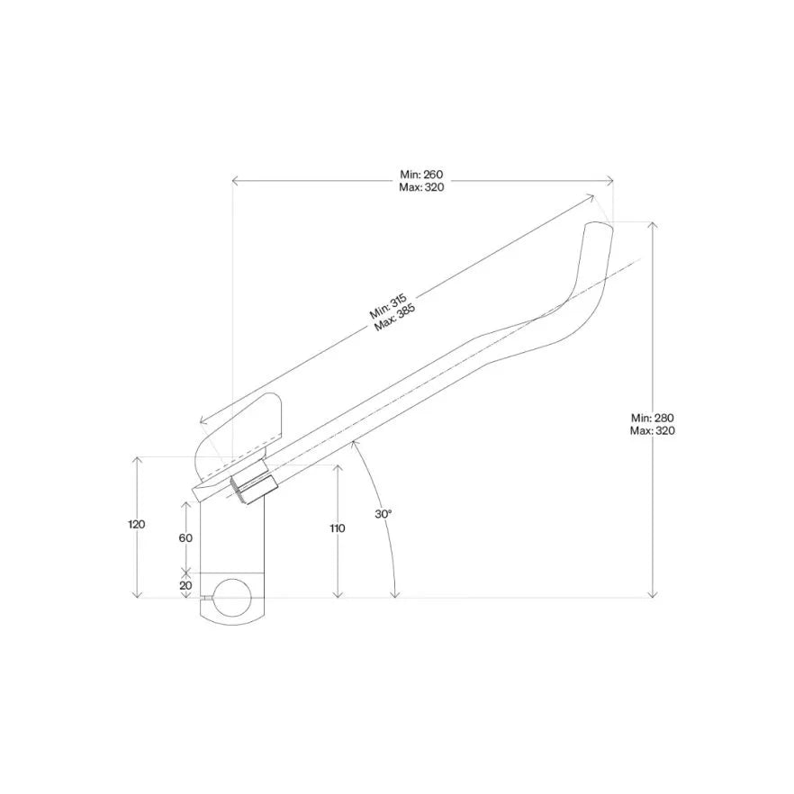 Prolongateurs DEDA PARABOLICA PRO