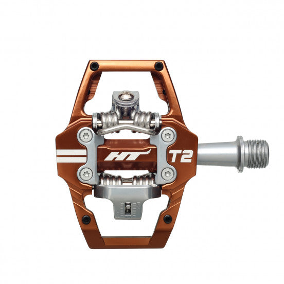HT COMPONENTS ENDURO T2-pedaler Brons