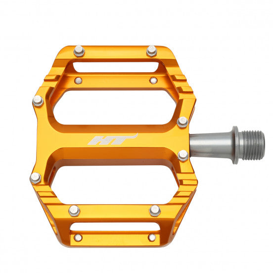 Platte pedalen HT COMPONENTS AR09 Oranje