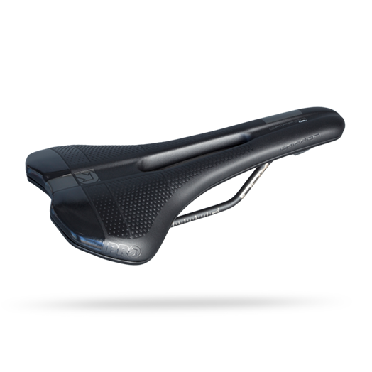Selle PRO GRIFFON GEL 152mm Rails Inox Noir
