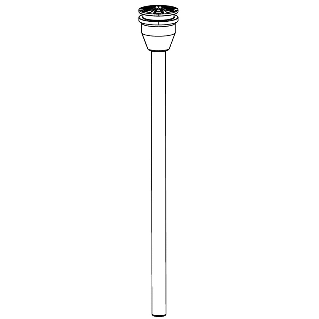 ROCKSHOX SOLO AIR légrugótengely-készlet, 120 mm, 27,5"/29", A3+ (tengely, dugattyú és tömítés) — műszaki ábra