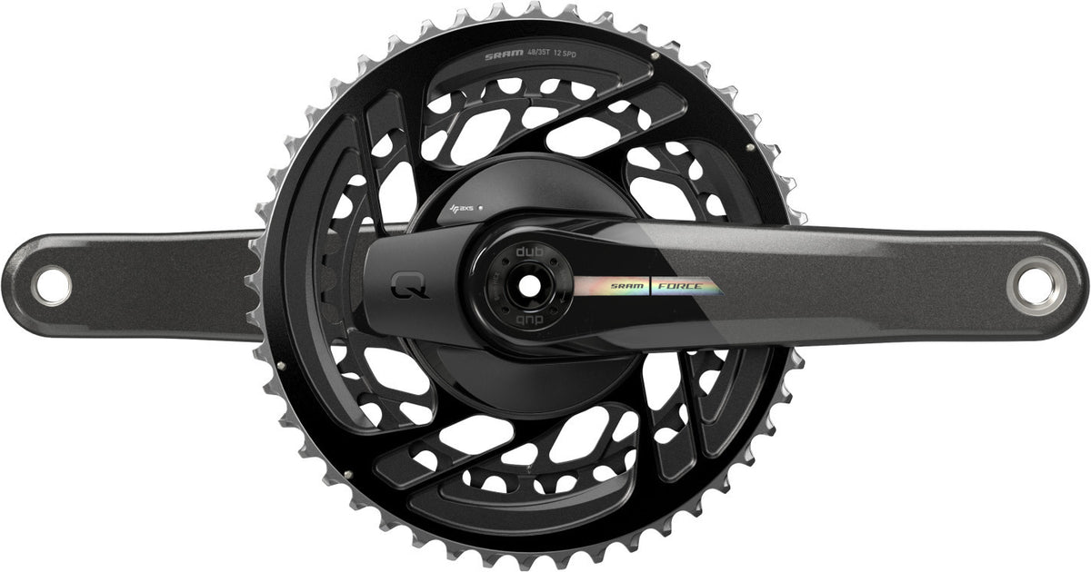 SRAM QUARQ FORCE AXS MY24 2x-kranksæt med wattmåler, 12 gear