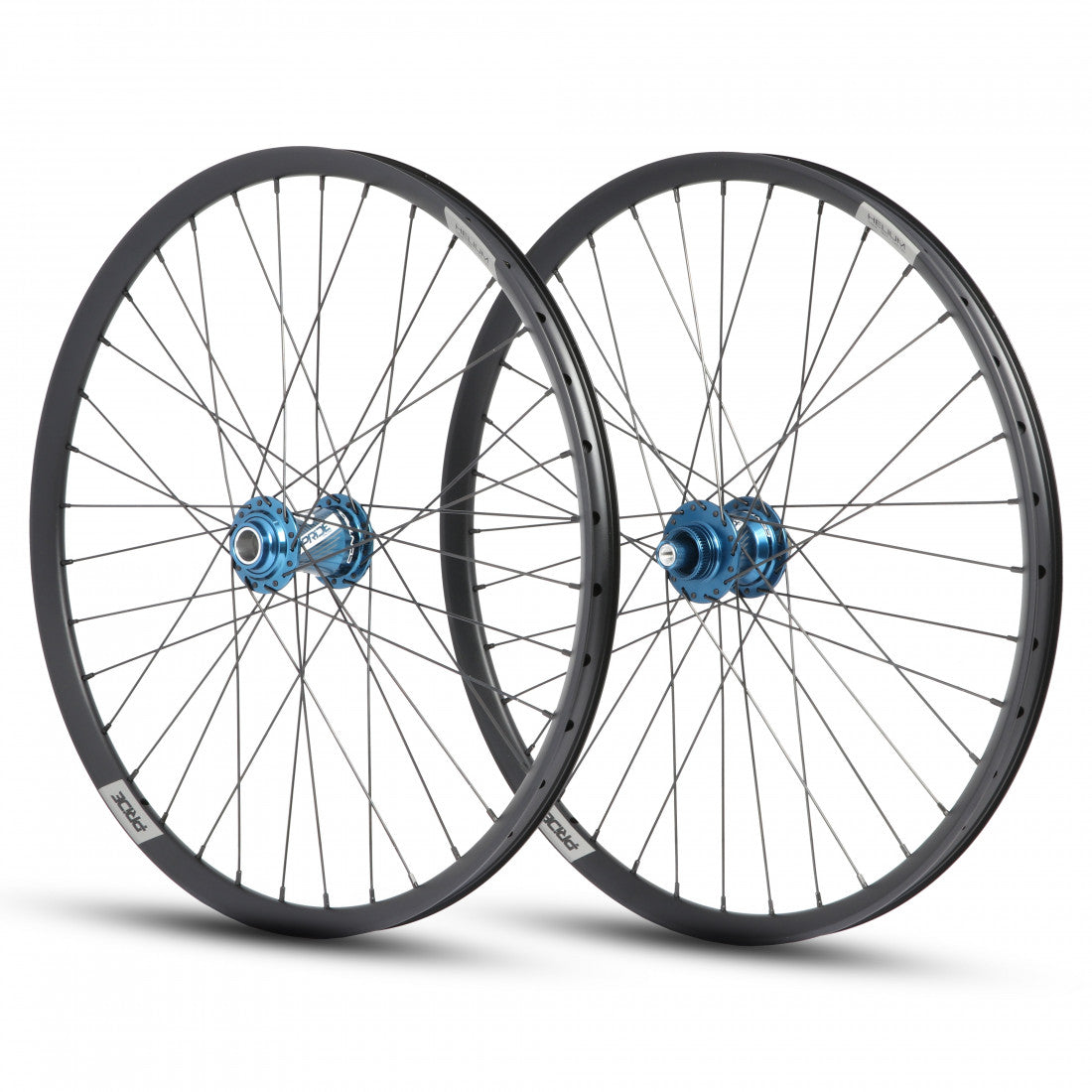Paire de Roues PRIDE 24" (507mm) Control V1 Helium Disc Axes 20/10mm Bleu