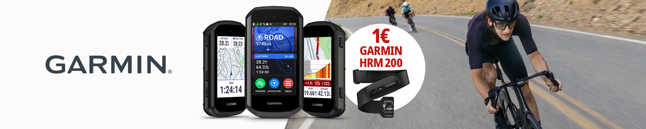 GARMIN | Votre ceinture HRM 200 pour 1€ de plus