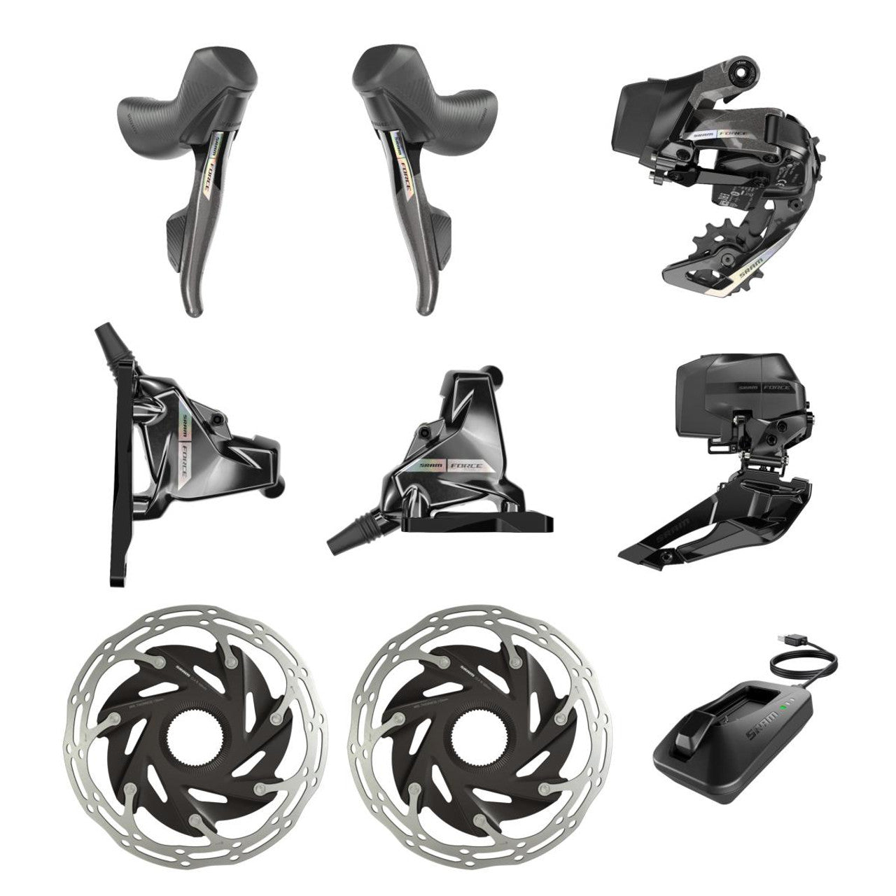 Mini-Gruppe SRAM FORCE AXS D2 2x12