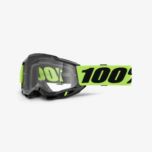 Goggle 100% ACCURI 2 Gelb Klares Glas