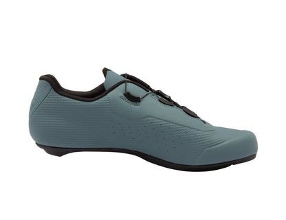 Sidi Fast 3 maantiekengät storm grey ja ice white, sisäprofiilnäkymä