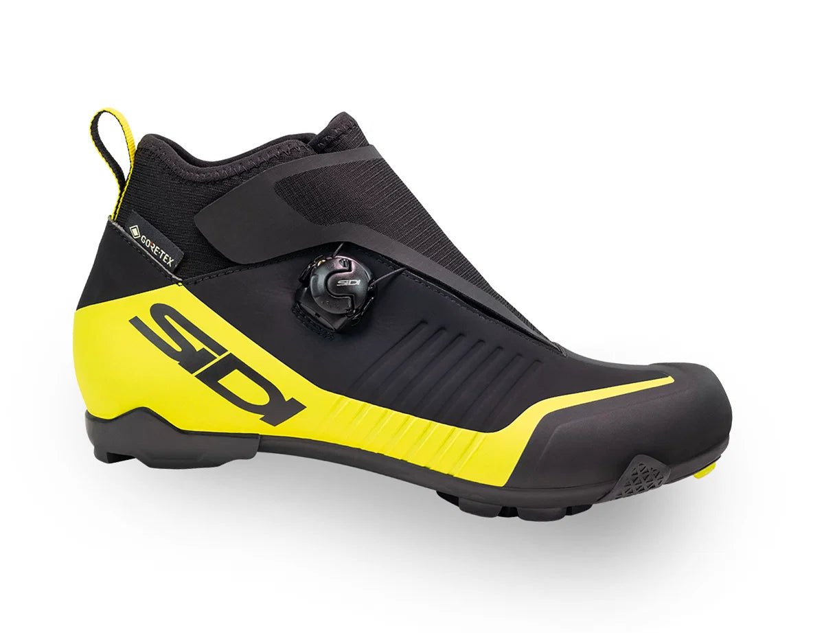 Pantofi MTB de iarnă SIDI HIEMX S GTX negri/galbeni