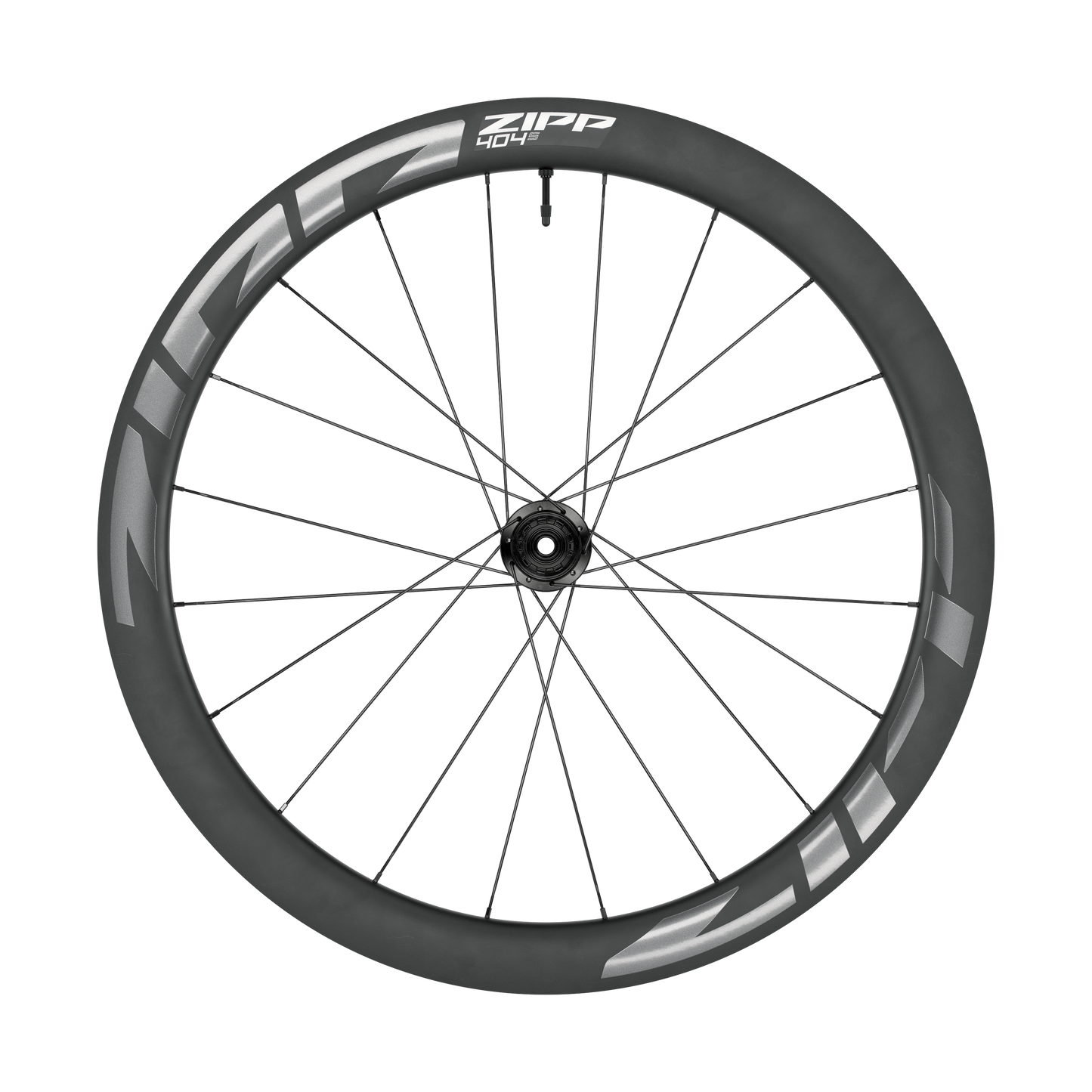 Roue Arrière ZIPP 404 S A1 Tubeless Ready (Center Lock) Noir/Gris