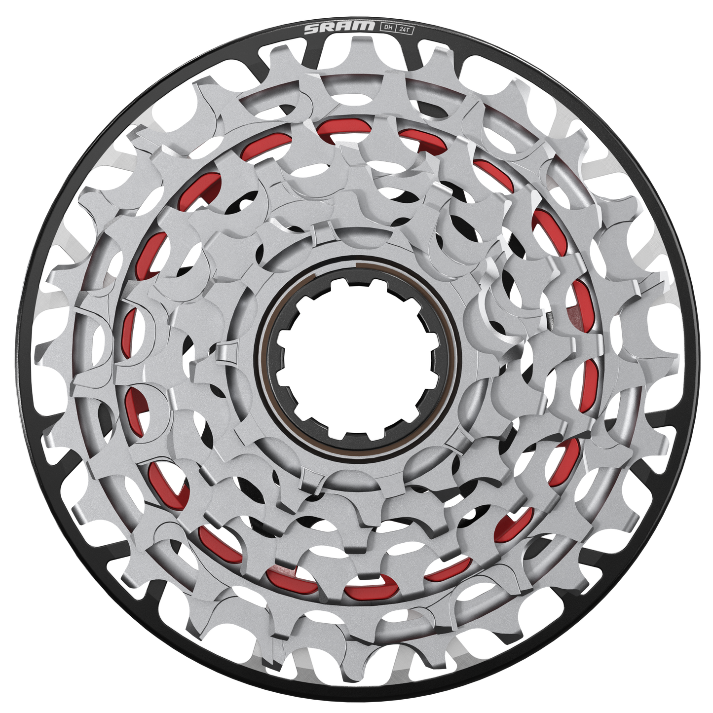 SRAM XS-797 T-Type DH 7-delt kassette til kort XD-kassettehus