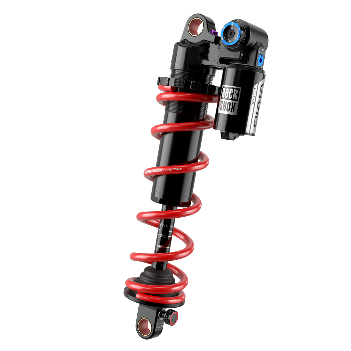 Dämpfer ROCKSHOX VIVID COIL ULTIMATE DH RC2 D1 Standard