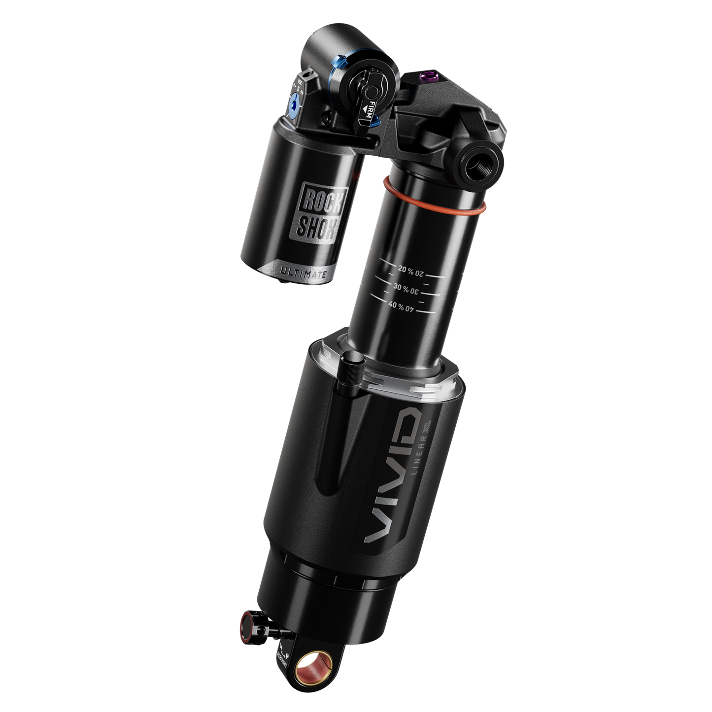 Amortisseur ROCKSHOX VIVID ULTIMATE RC2T LINEAR XL Trunnion