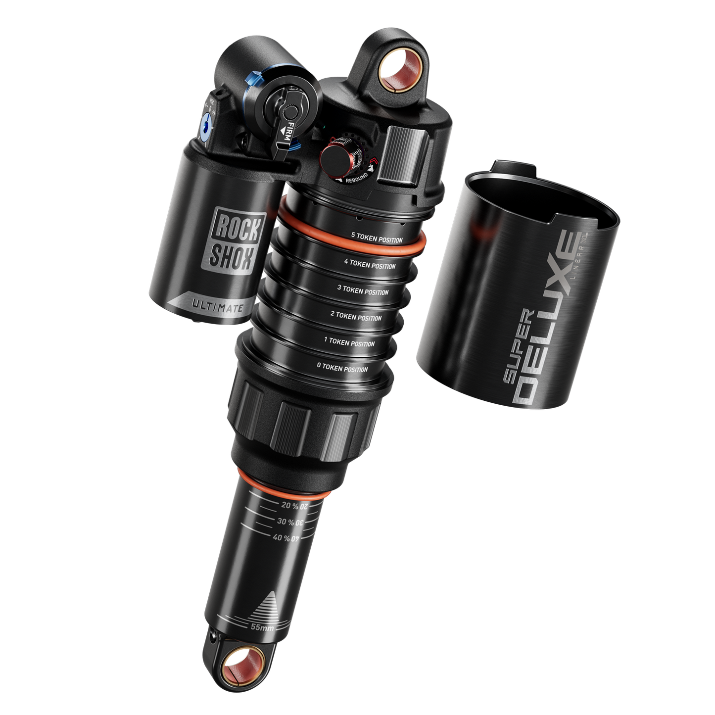 Amortisseur ROCKSHOX SUPER DELUXE ULTIMATE RC2T LINEAR XL
