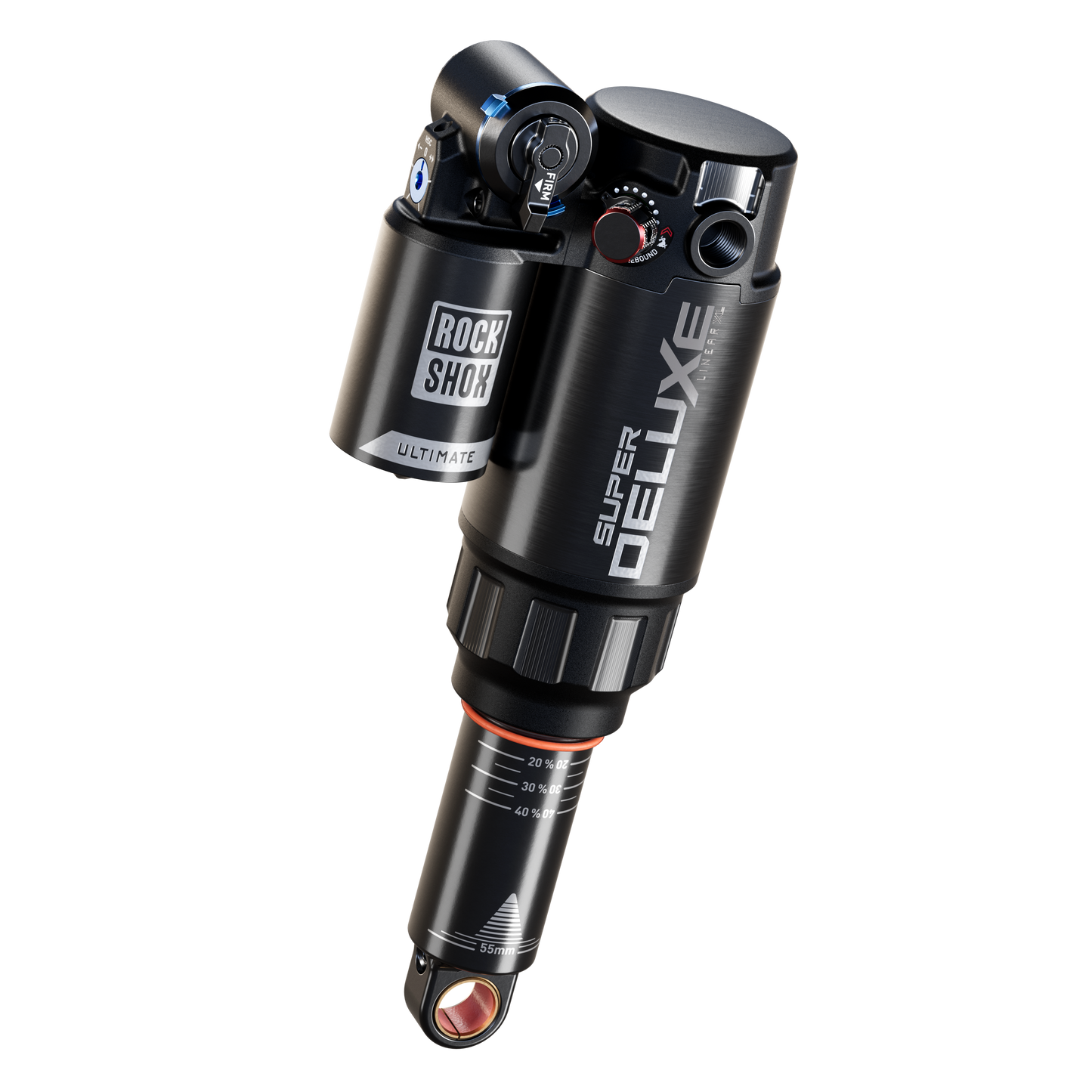Amortisseur ROCKSHOX SUPER DELUXE ULTIMATE RC2T LINEAR XL D1 Trunnion pour Trek Fuel EXe 2023+