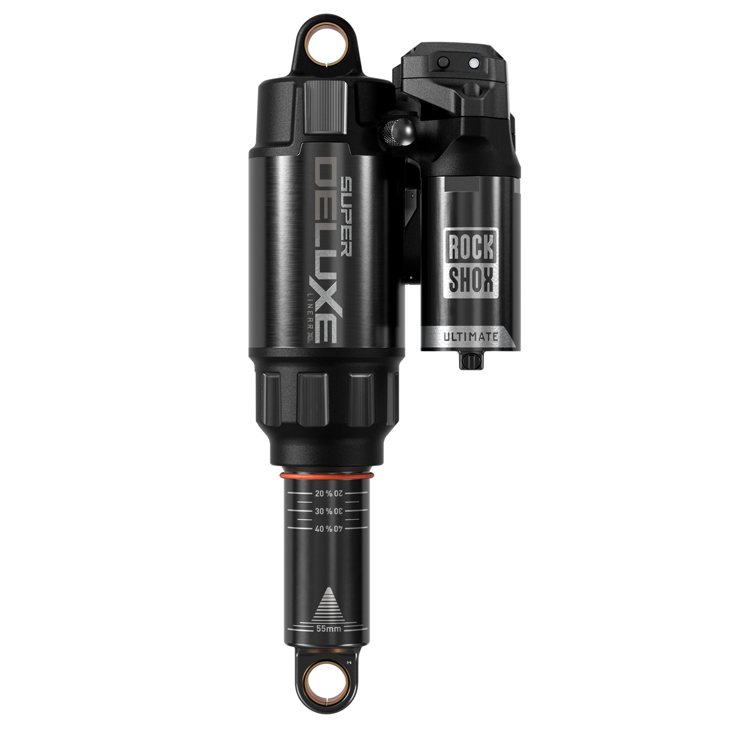 Amortisseur ROCKSHOX SUPER DELUXE ULTIMATE FLIGHT ATTENDANT RC3 HBO LINEAR XL D1 pour Trek Slash 2023+Gen6